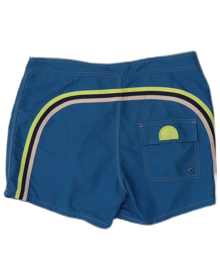 Shorts de natação masculino Sundek médio azul nylon esportivo