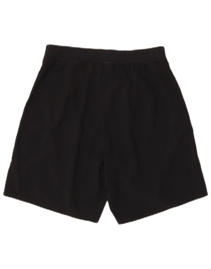 Shorts esportivos masculinos Reebok pequeno poliéster preto