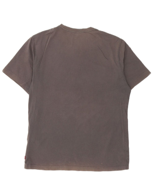 Camiseta Levi's Masculina Relaxed Graphic Top Pequeno Algodão Cinza