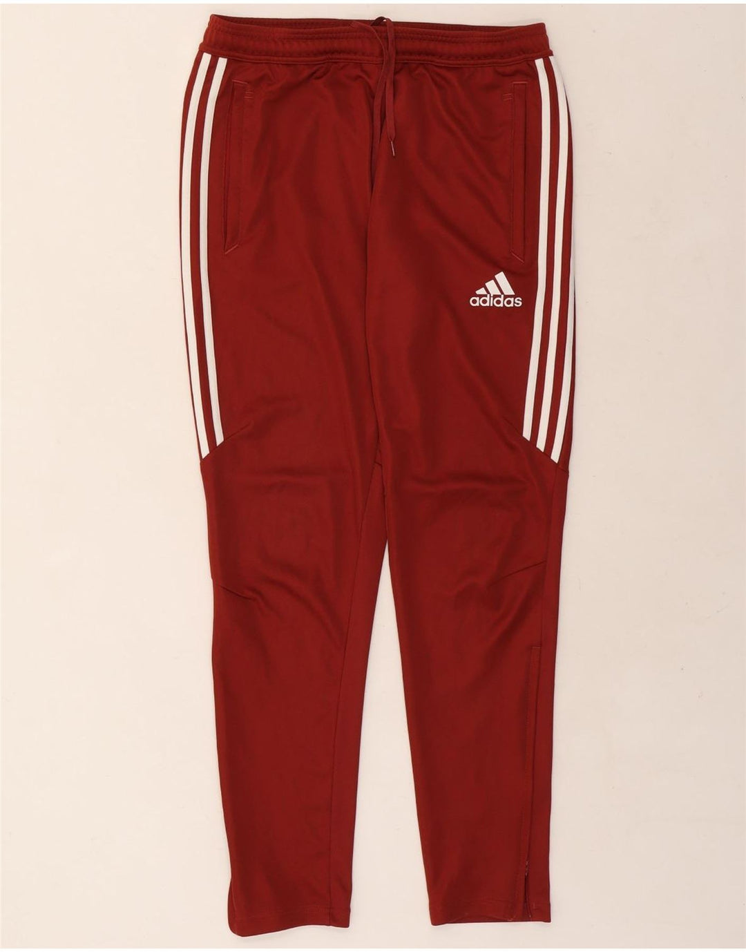 Calças de treino masculinas ADIDAS Climacool médio marrom poliéster