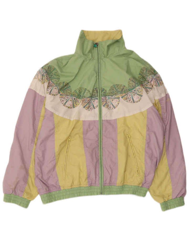 Jaqueta bomber feminina oversized ELLESSE UK 18 XL multicolorida Colourblock