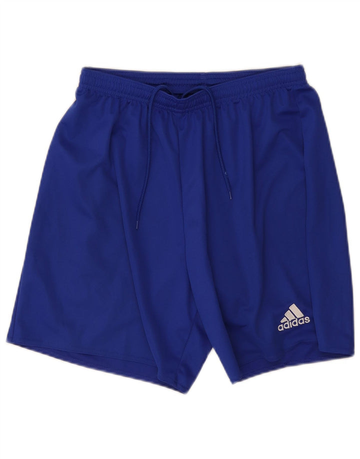 Adidas Masculino Climalite Sport Shorts Médio Azul Poliéster