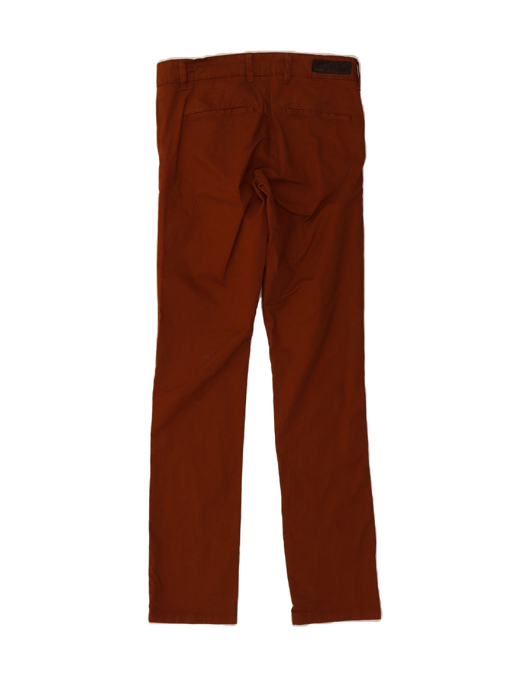 ZARA Mens Slim Chino Trousers W29 L35 Maroon Cotton Vintage Zara and Second-Hand Zara from Messina Hembry 