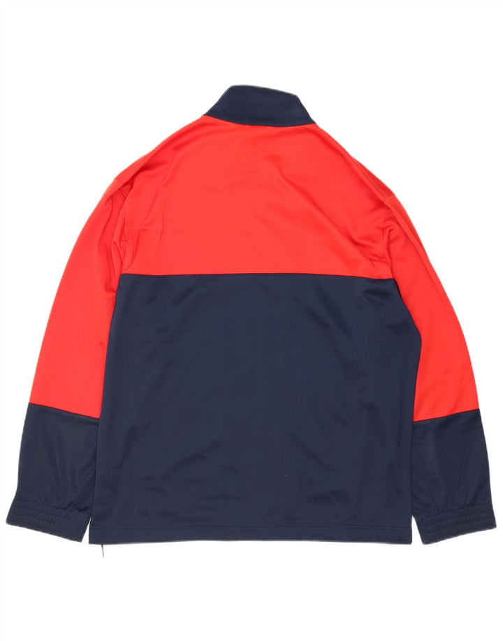 LOTTO Mens Treino Top Jaqueta Grande Azul Marinho Colourblock Poliéster
