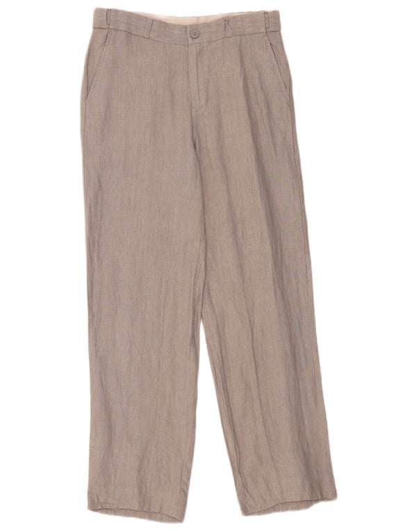 Calças Marks & Spencer Boys Autograph Chino 11-12 anos W28 L27 cinza