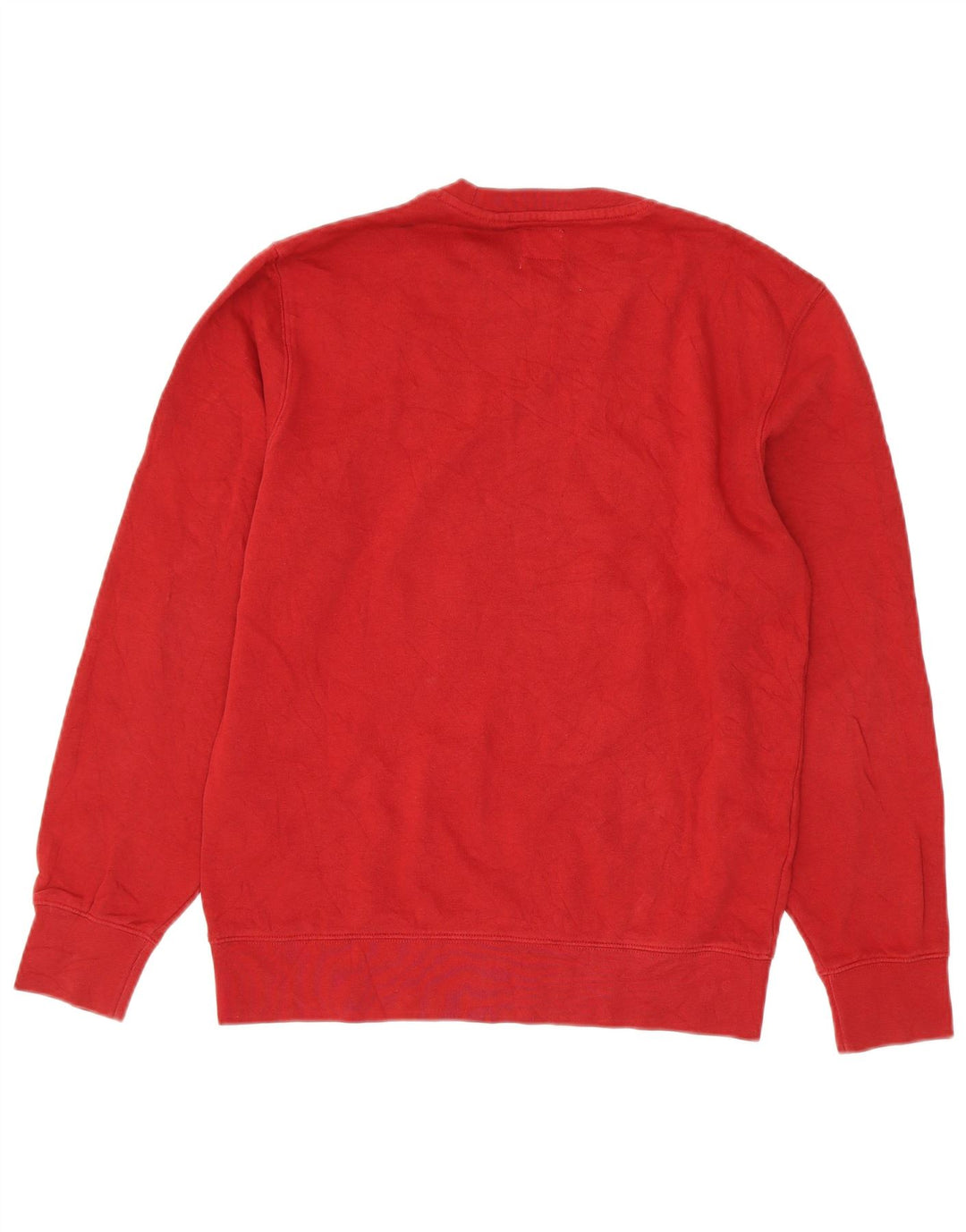 Levi's Masculino Padrão Moletom Jumper Pequeno Algodão Vermelho