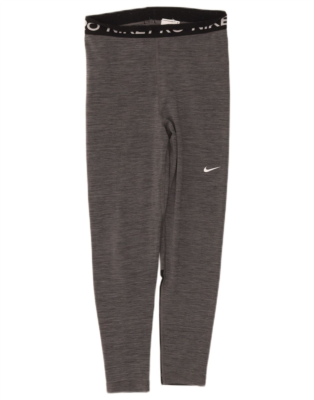Leggings Nike Dri Fit Graphic UK 10 Pequenas Cinza Flecked Poliéster