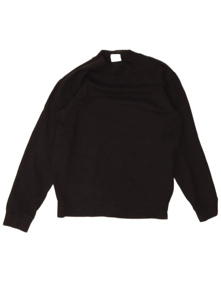 Zara moletom feminino jumper UK 14 médio preto