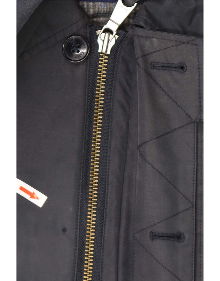 Sobretudo masculino Gant UK 38 azul marinho médio