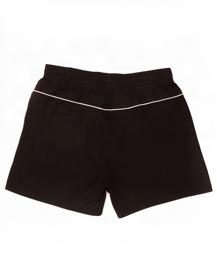 Shorts esportivos masculinos Nike médio preto poliéster