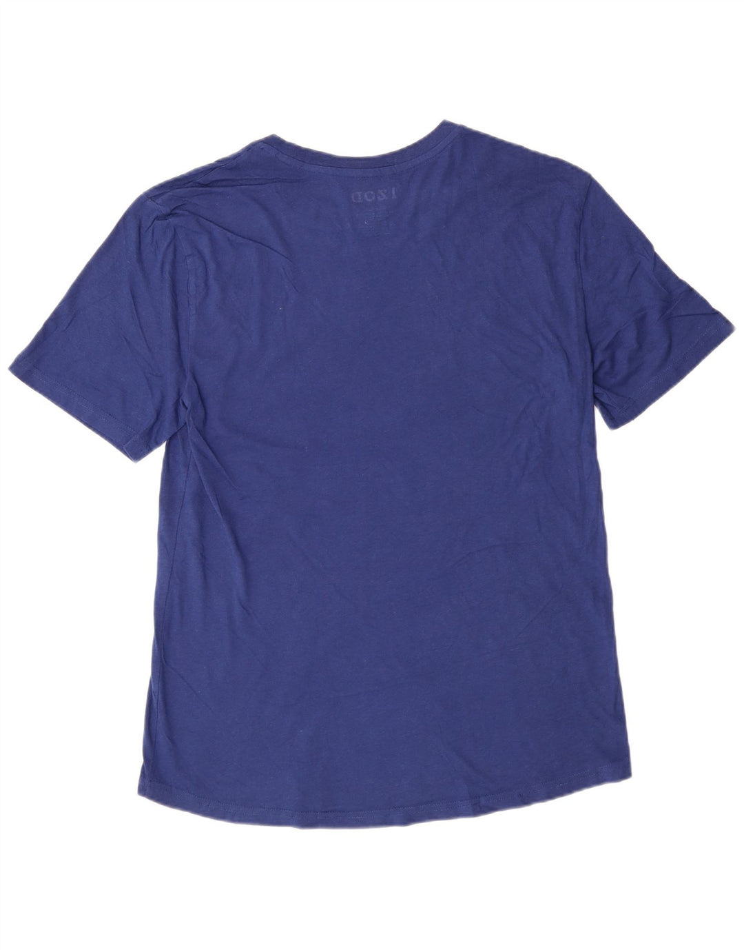 Camiseta masculina Izod Top médio algodão azul