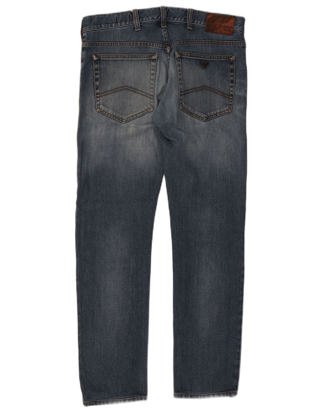 Calça Jeans Slim Feminina Armani W32 L29 Azul