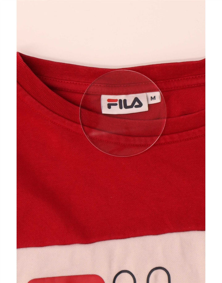 Moletom feminino Fila Jumper UK 14 médio multicolorido colorblock