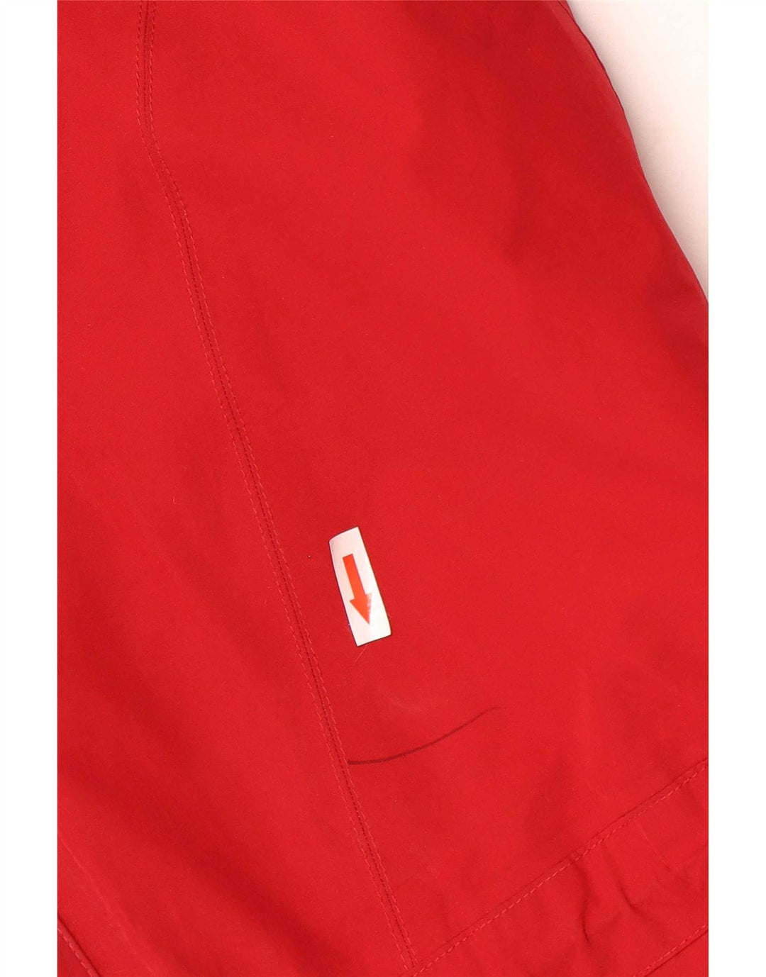 Jaqueta de chuva masculina Berghaus com capuz UK 38 poliéster vermelho médio