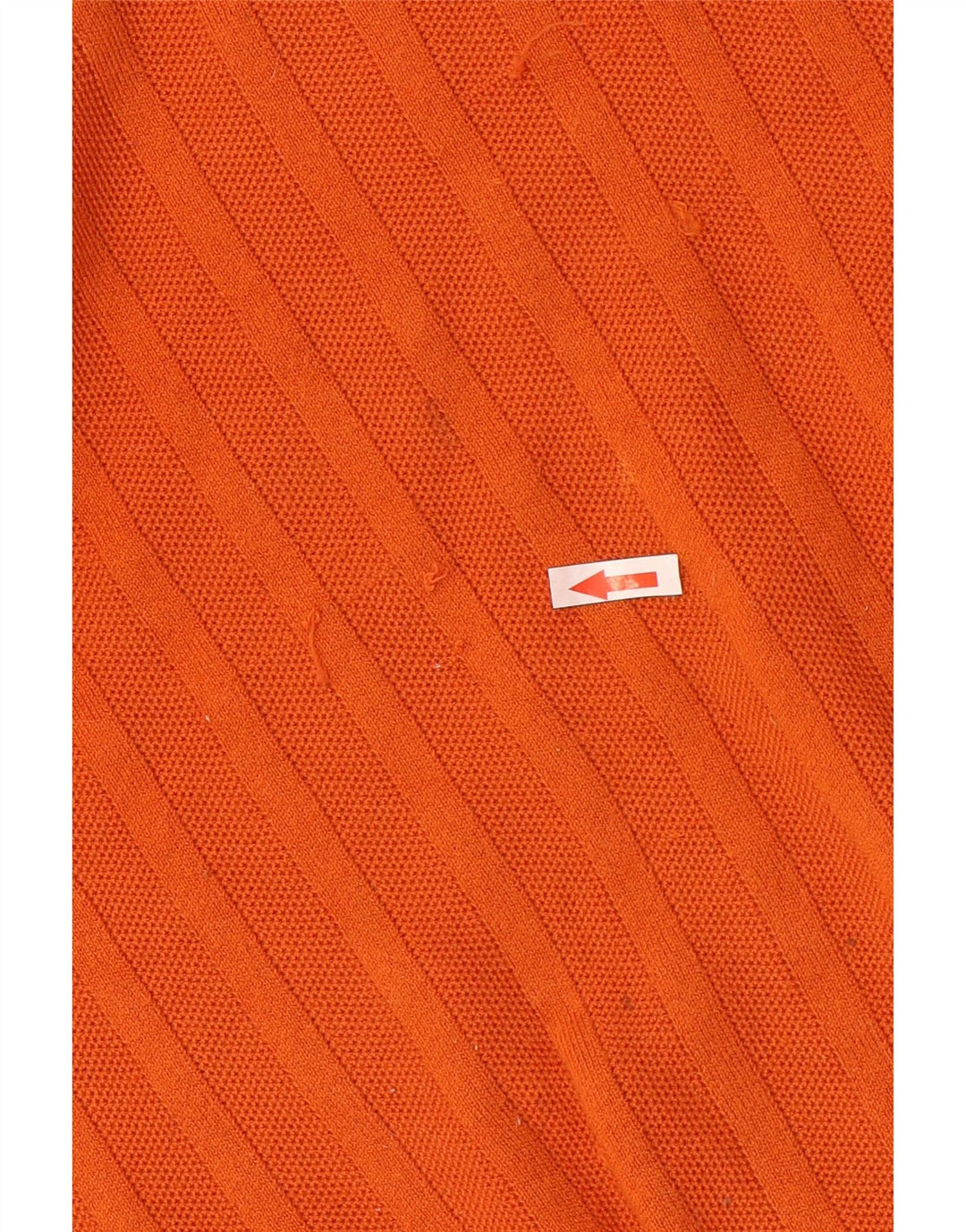 Suéter masculino Marks & Spencer Autograph com gola redonda, grande algodão laranja
