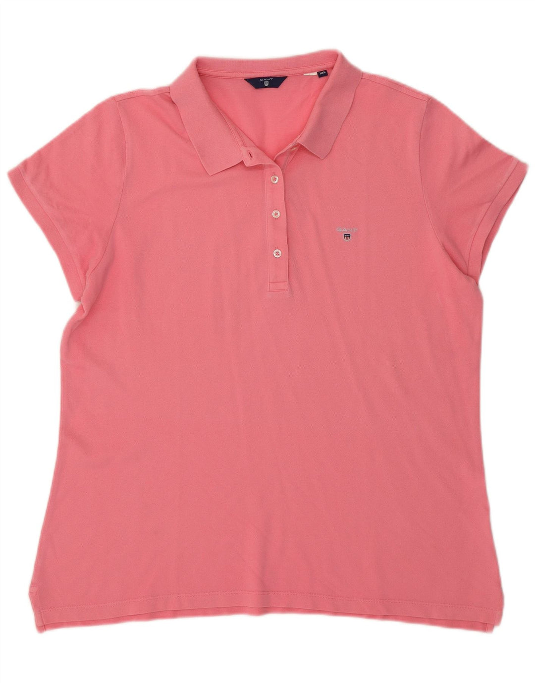 Camisa polo feminina Gant UK 20 2XL rosa