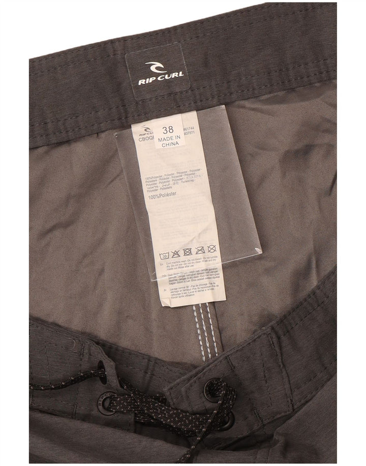 Shorts de banho masculino Rip Curl XL cinza poliéster
