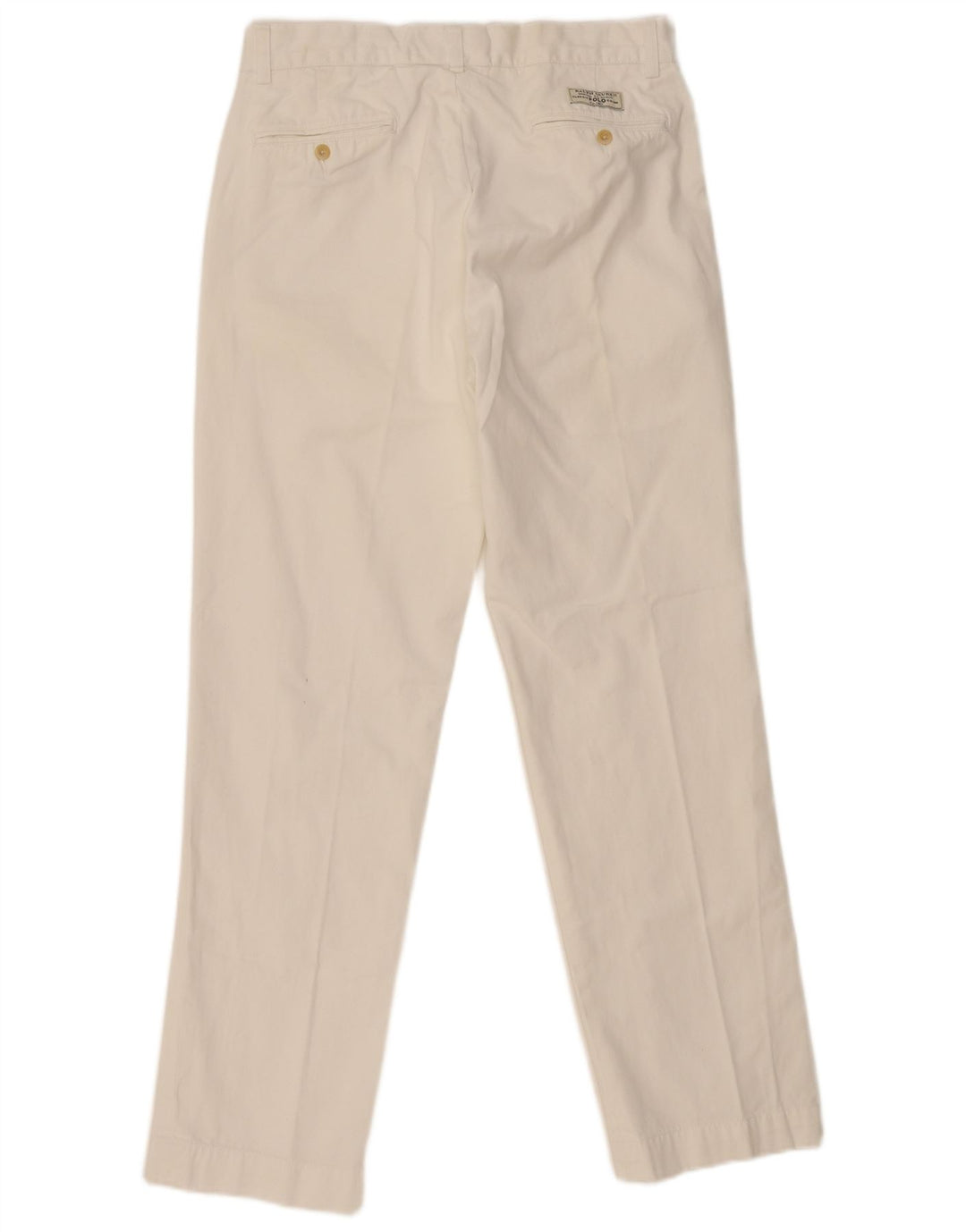 POLO RALPH LAUREN Masculino Smith Pant Calça Chino Reta W32 L32 Branco