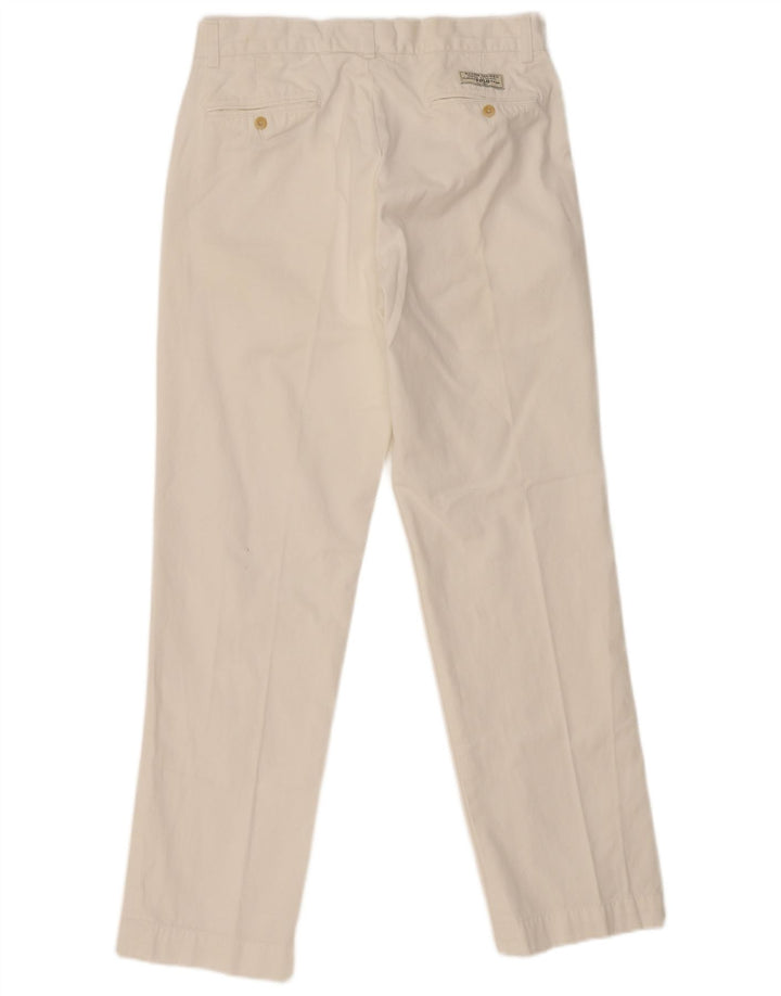 POLO RALPH LAUREN Masculino Smith Pant Calça Chino Reta W32 L32 Branco