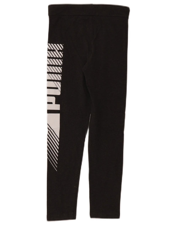 Leggings Puma Meninas Graphic 9-10 Anos Cinzentas