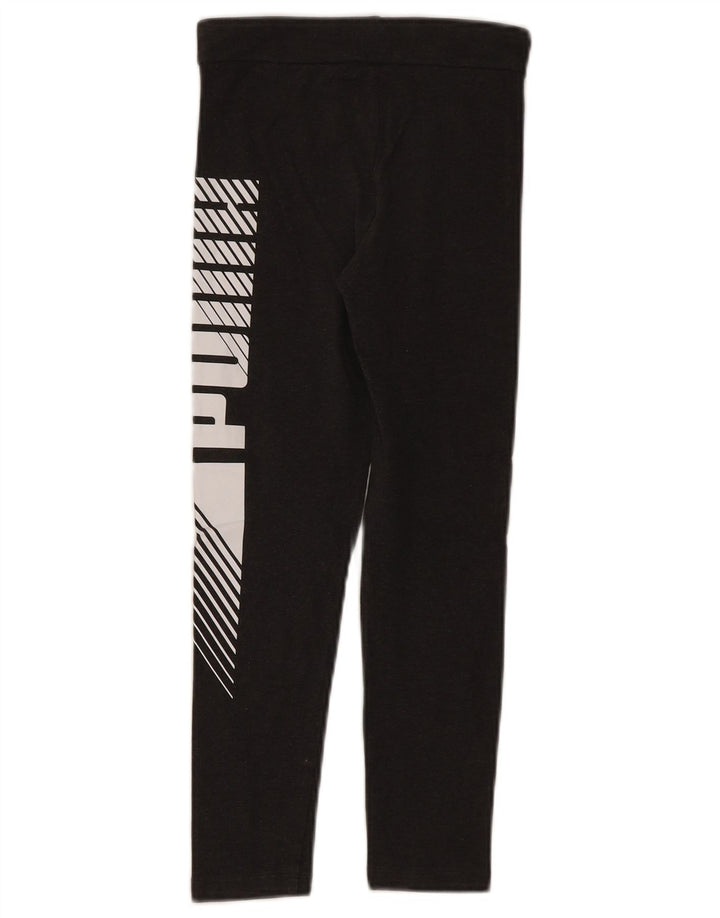 Leggings Puma Meninas Graphic 9-10 Anos Cinzentas
