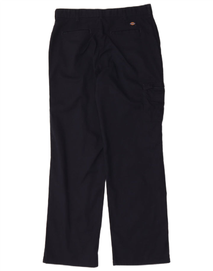 Calça cargo reta feminina Dickies W32 L32 azul marinho