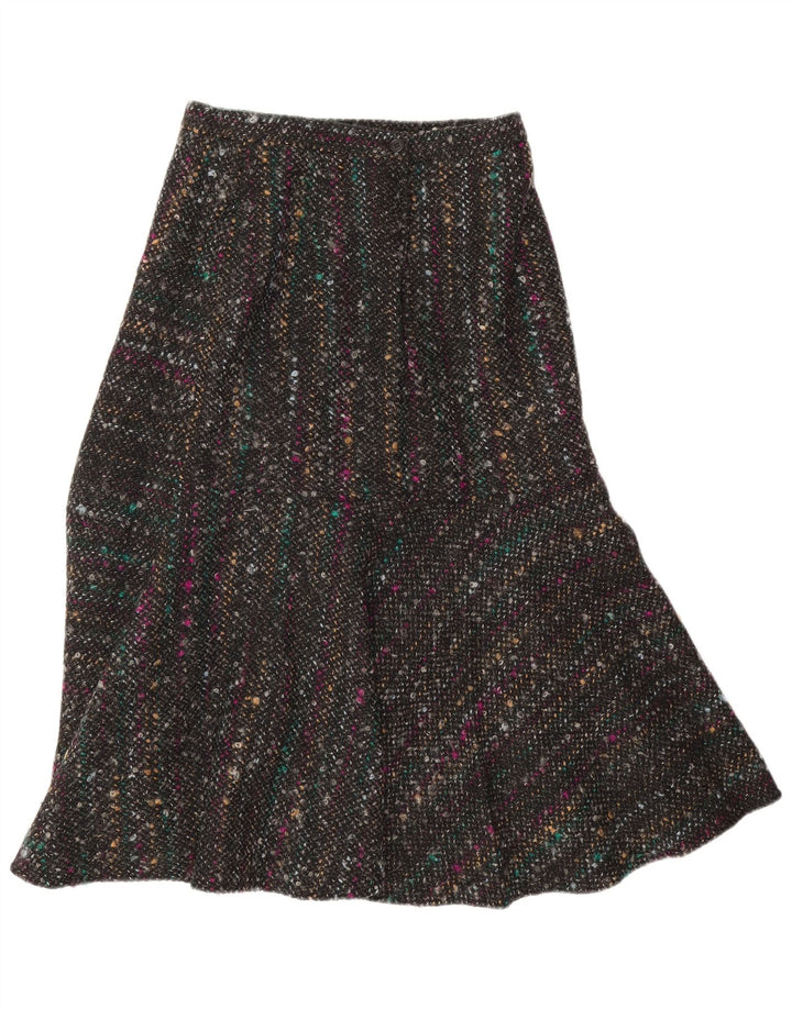 Conjunto de saia feminina vintage de 2 peças UE 40 médio W28 cinza manchado