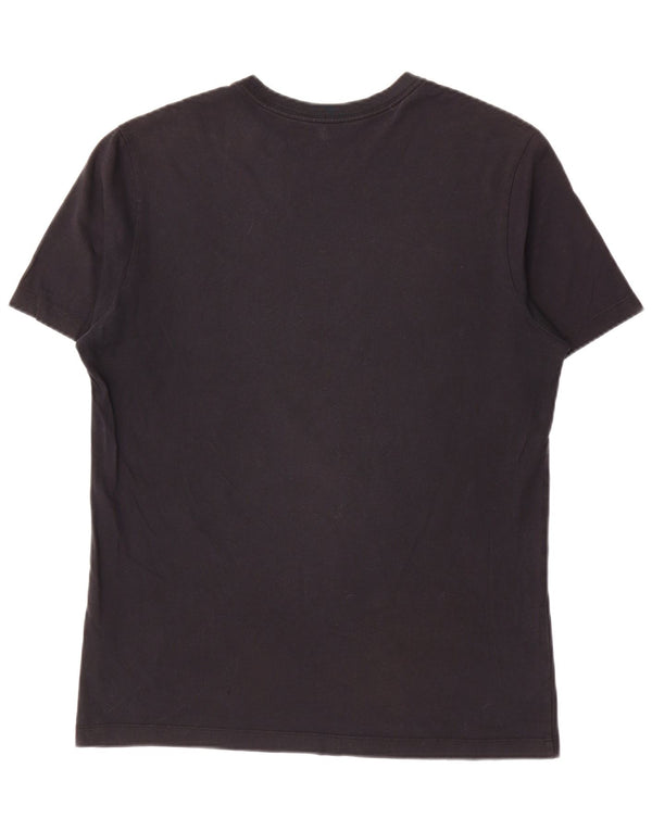 Camiseta Jordan masculina gráfica Top médio algodão preto