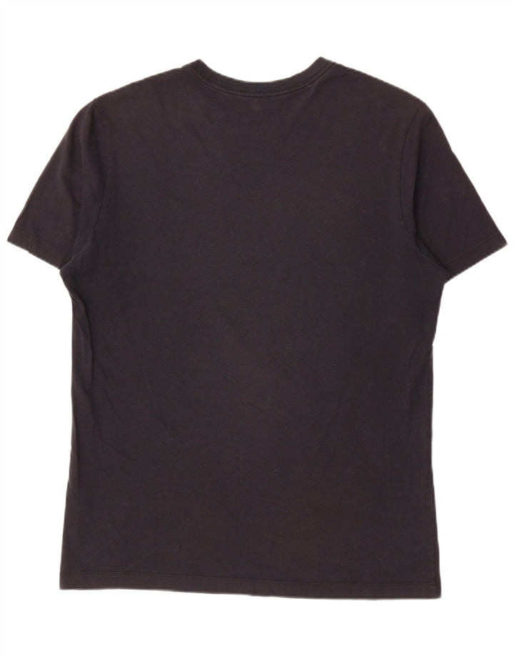 Camiseta Jordan masculina gráfica Top médio algodão preto
