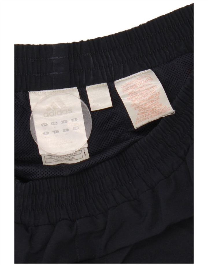 Calções desportivos ADIDAS menino 15-16 anos azul marinho colorblock poliéster