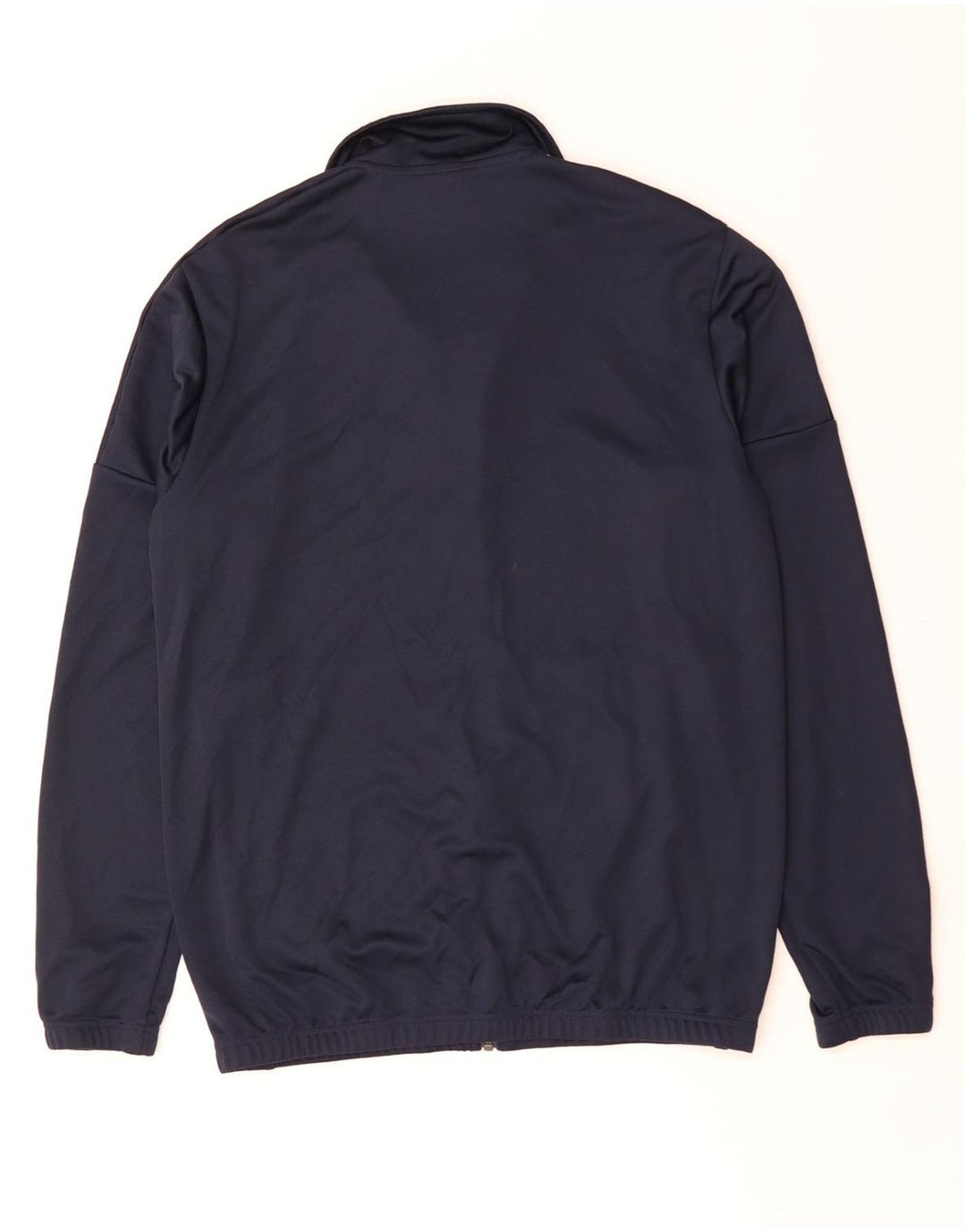 ADIDAS Mens Tracksuit Top Jacket Grande Poliéster Azul Marinho