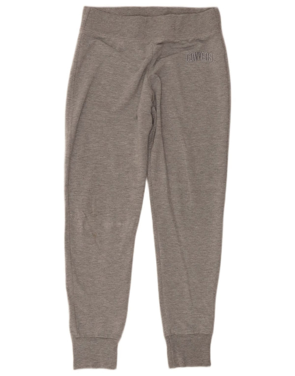 Calça de treino feminina Converse Joggers UK 14 cinza médio