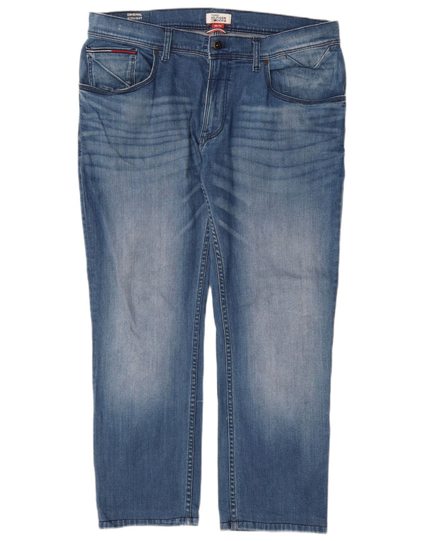 TOMMY HILFIGER Mens Straight Jeans W38 L29 Blue Cotton