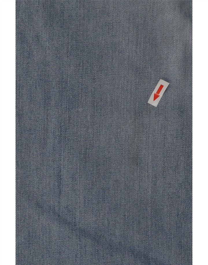 Lee Mens Straight Jeans W36 L31 Azul Algodão