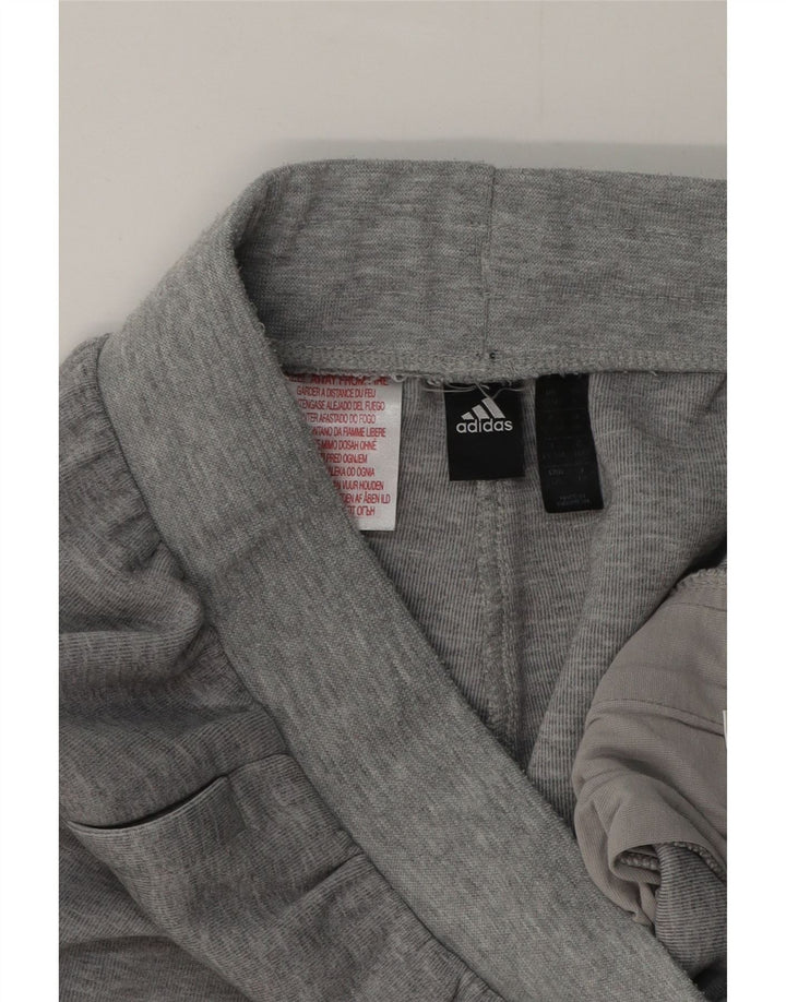 Adidas meninos calças de treino joggers 13-14 anos cinza