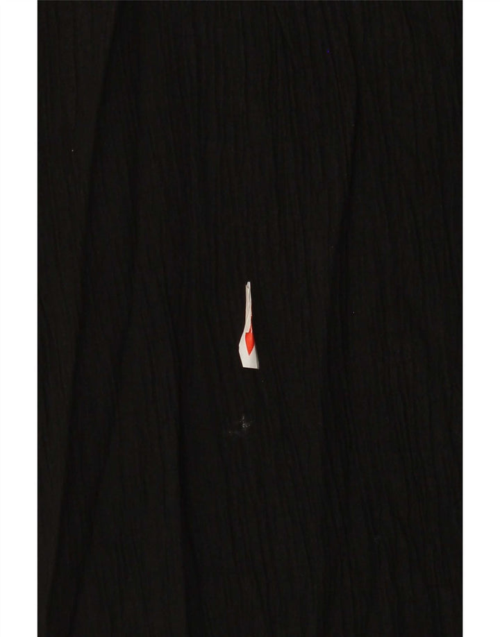 Vestido slip feminino Zara Reino Unido 14 grande viscose preta