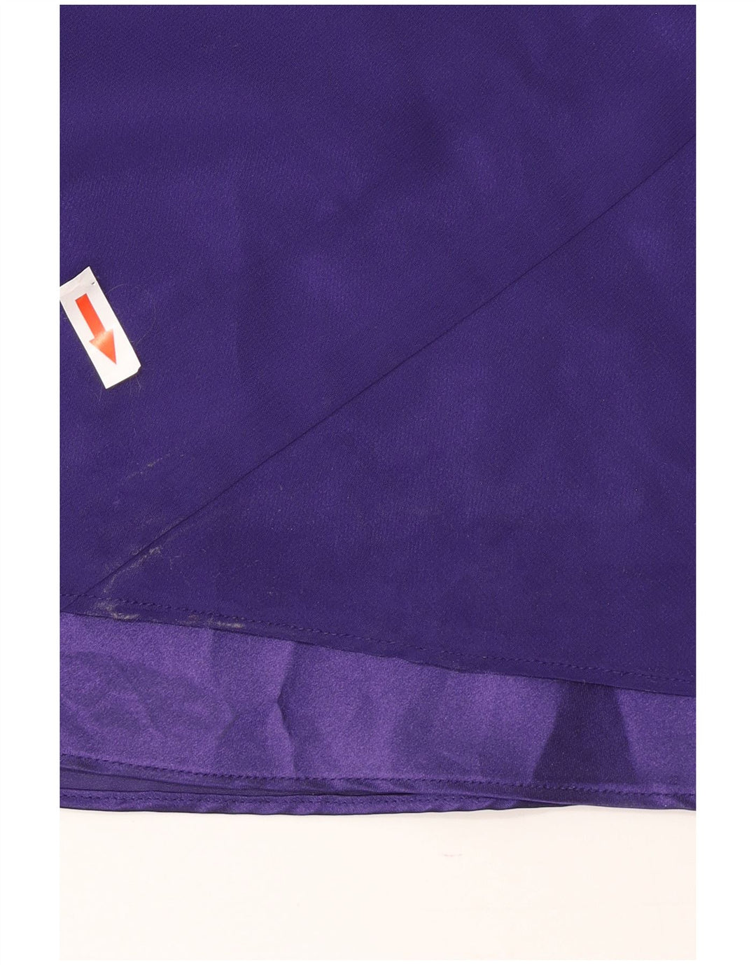 Debut vestido maxi feminino sem mangas UK 14 poliéster roxo médio