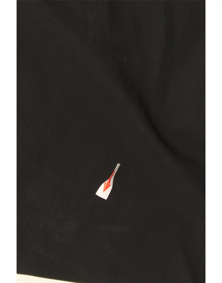 Shorts esportivos masculinos Adidas 13-14 anos preto colorblock poliéster