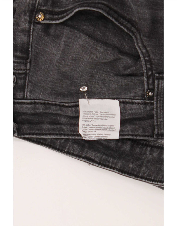 Jack & Jones Mens Slim Jeans W36 L34 Cinza Algodão