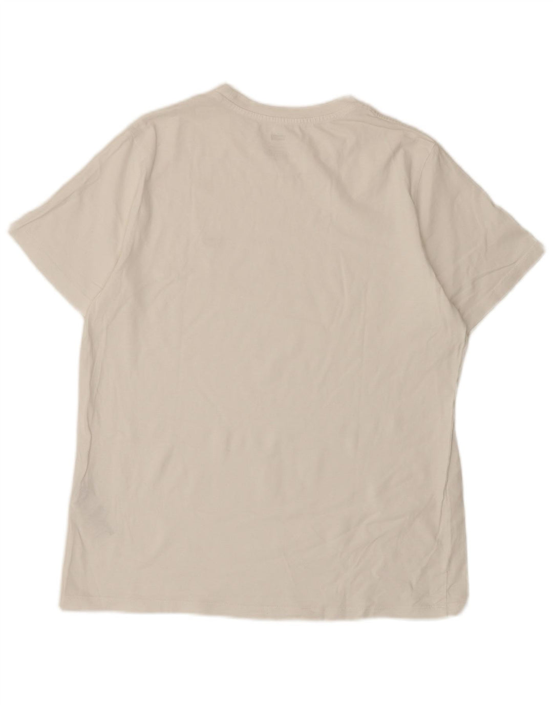 Camiseta masculina padrão Levi's Top grande de algodão branco