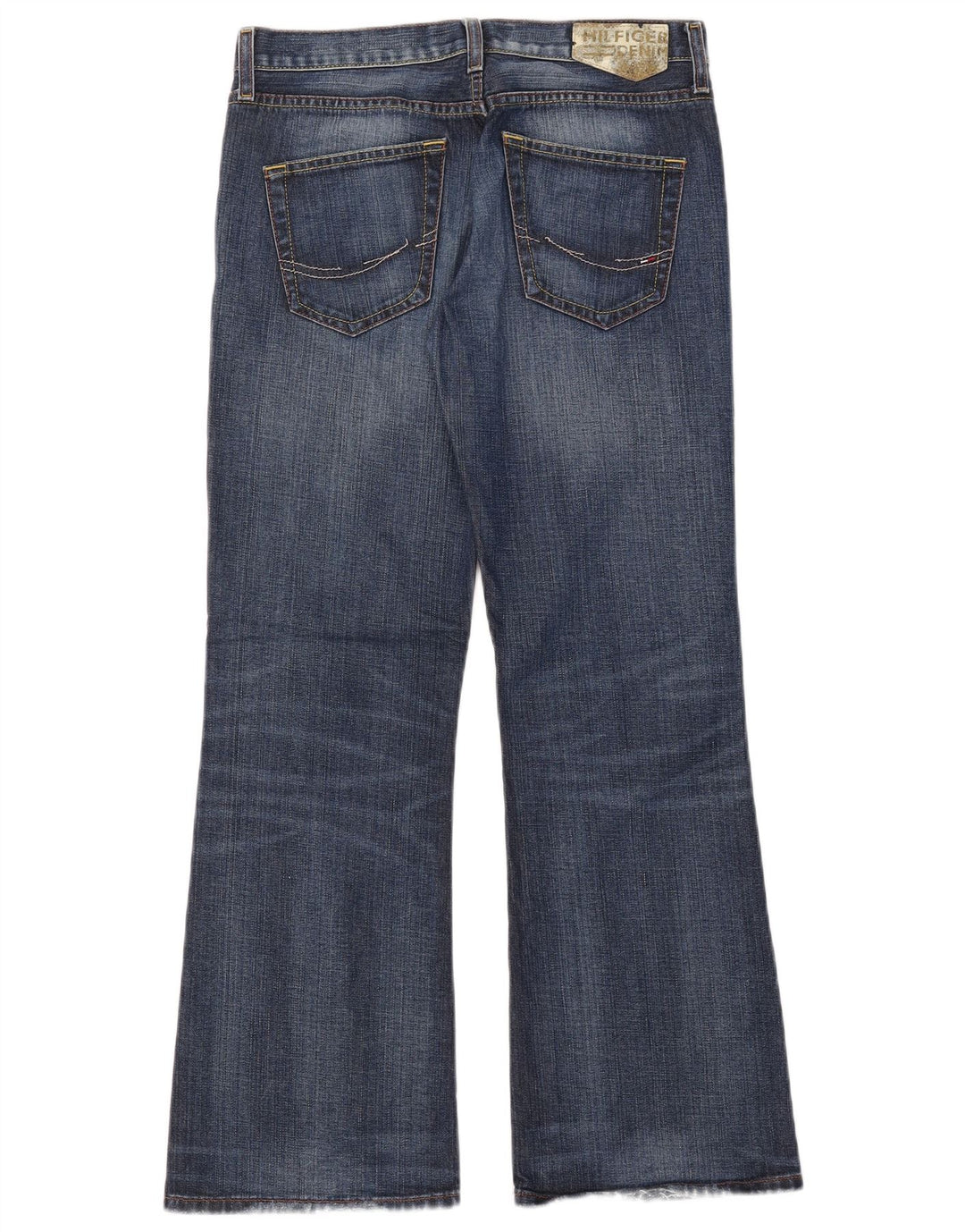 Jeans feminino Tommy Hilfiger Bootcut W29 L30 azul algodão
