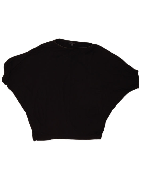 Blusa feminina oversized Cos UK 14 viscose preta média