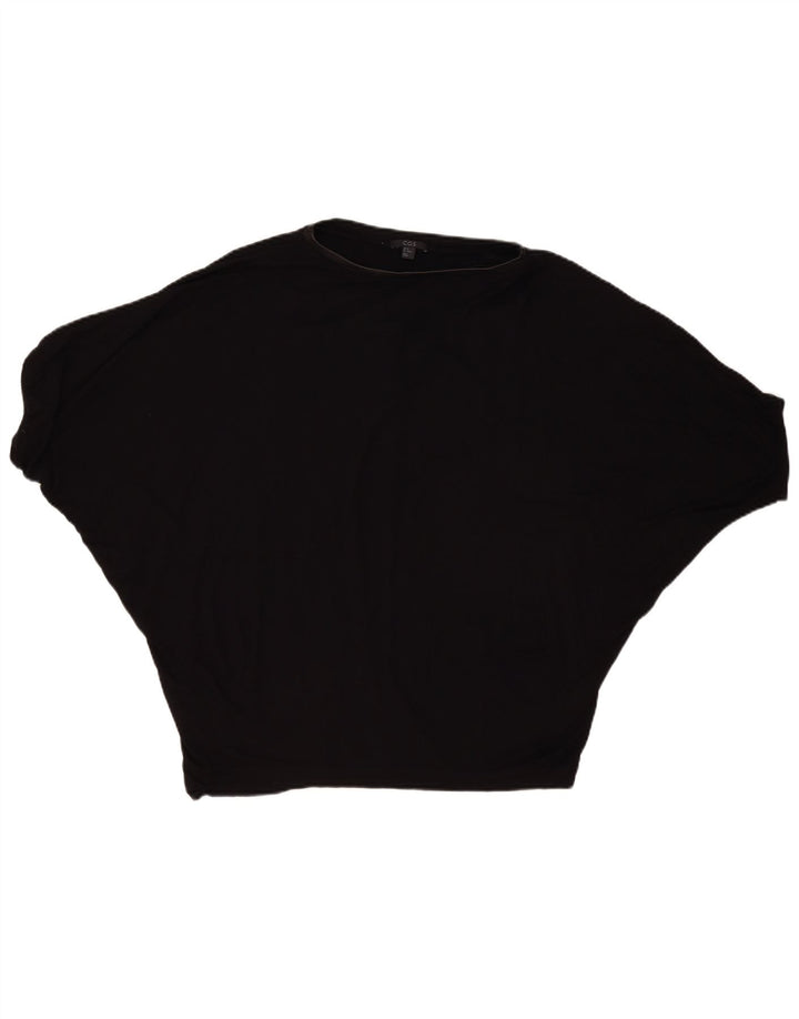 Blusa feminina oversized Cos UK 14 viscose preta média