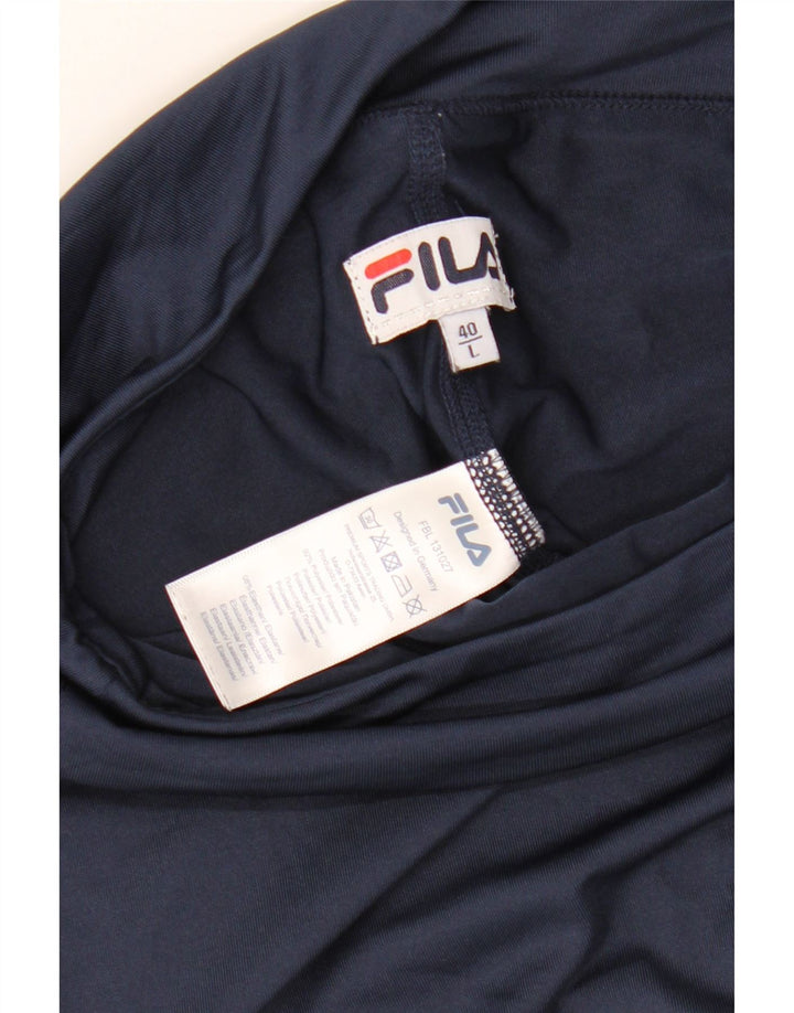 Fila Skort Feminino UK 14 Grande Poliéster Azul Marinho