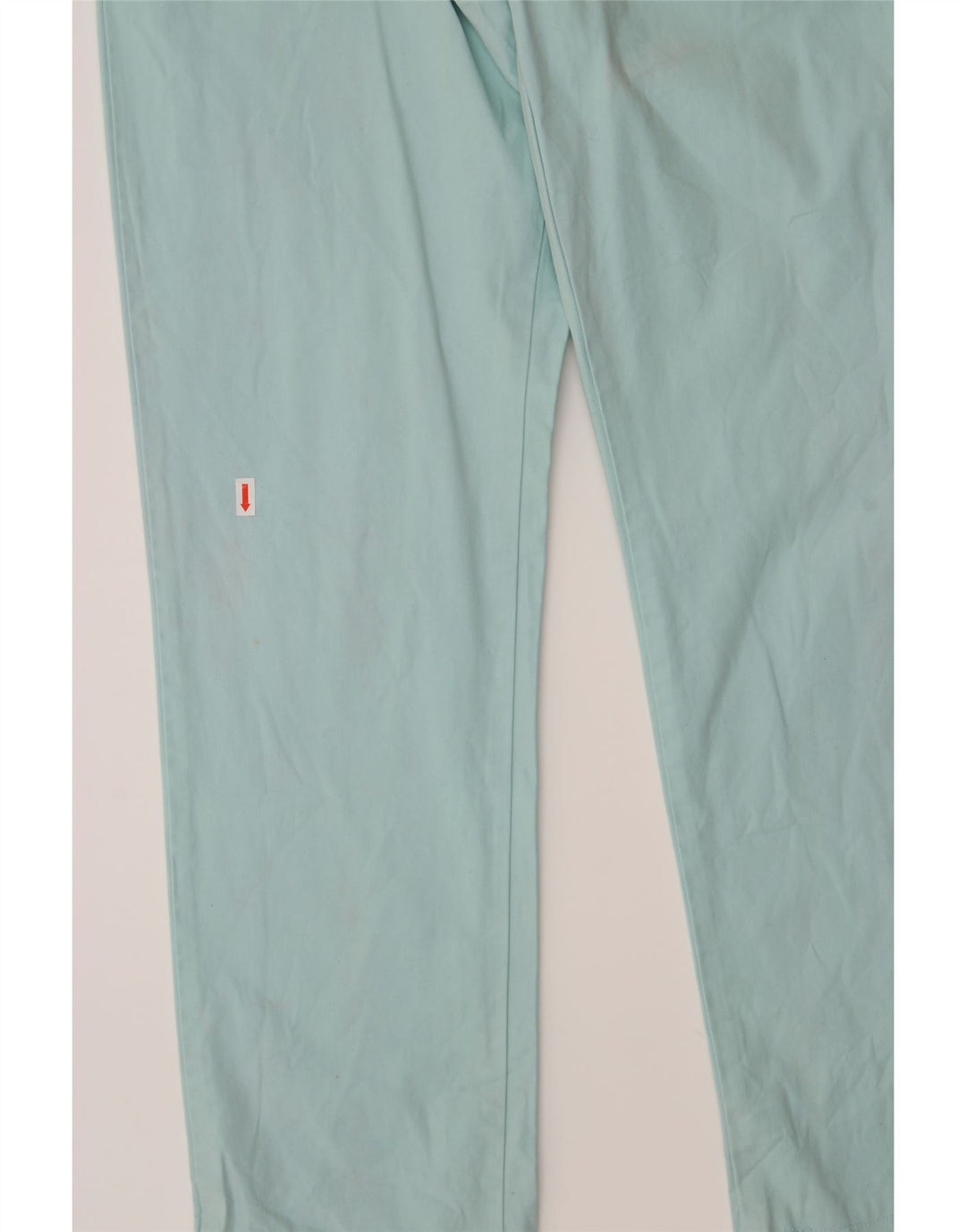 TOMMY HILFIGER Mens Straight Chino Trousers W31 L34  Blue Cotton Vintage Tommy Hilfiger and Second-Hand Tommy Hilfiger from Messina Hembry 