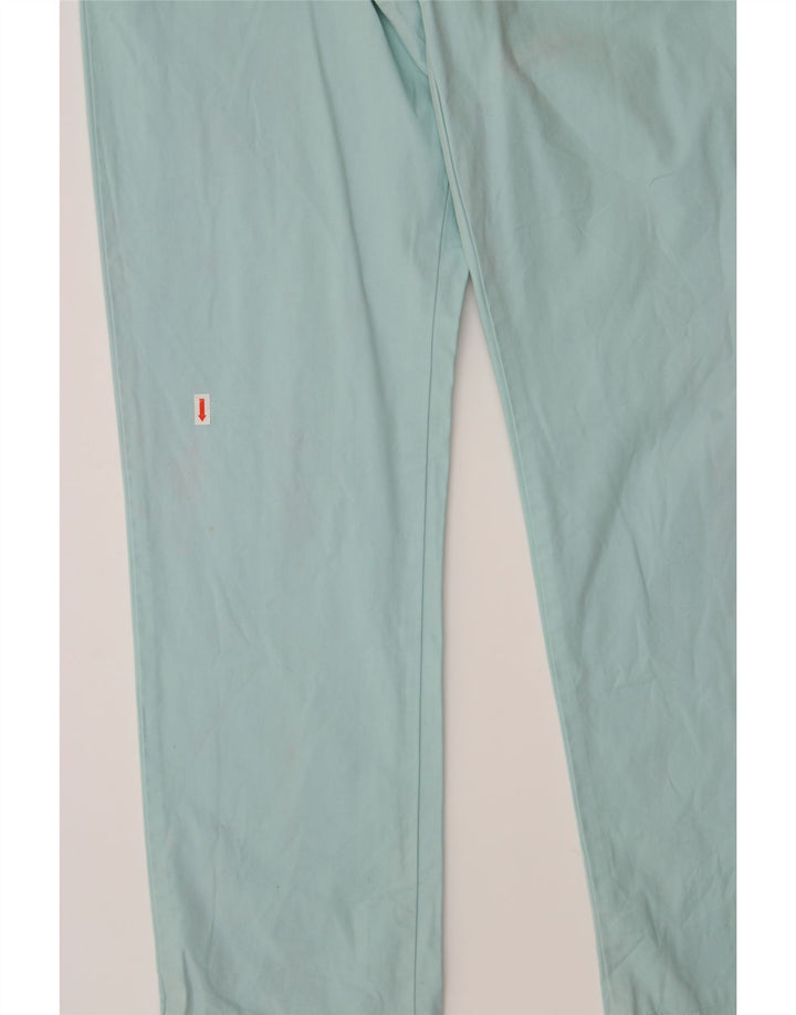 TOMMY HILFIGER Mens Straight Chino Trousers W31 L34  Blue Cotton Vintage Tommy Hilfiger and Second-Hand Tommy Hilfiger from Messina Hembry 