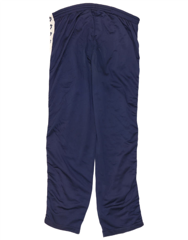 Calça de treino masculina Lotto Graphic XL azul marinho poliéster colorblock