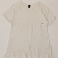 REPLAY Girls A-Line Dress 7-8 Years White Cotton Vintage Replay and Second-Hand Replay from Messina Hembry 