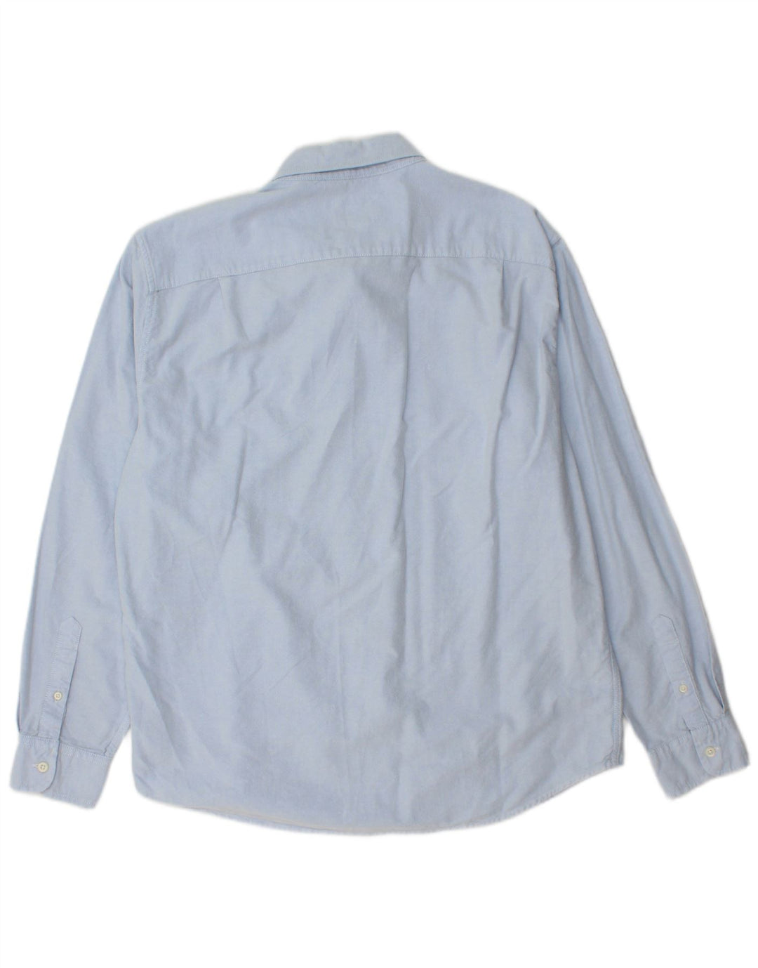 Camisa masculina clássica AMERICAN EAGLE de algodão azul grande