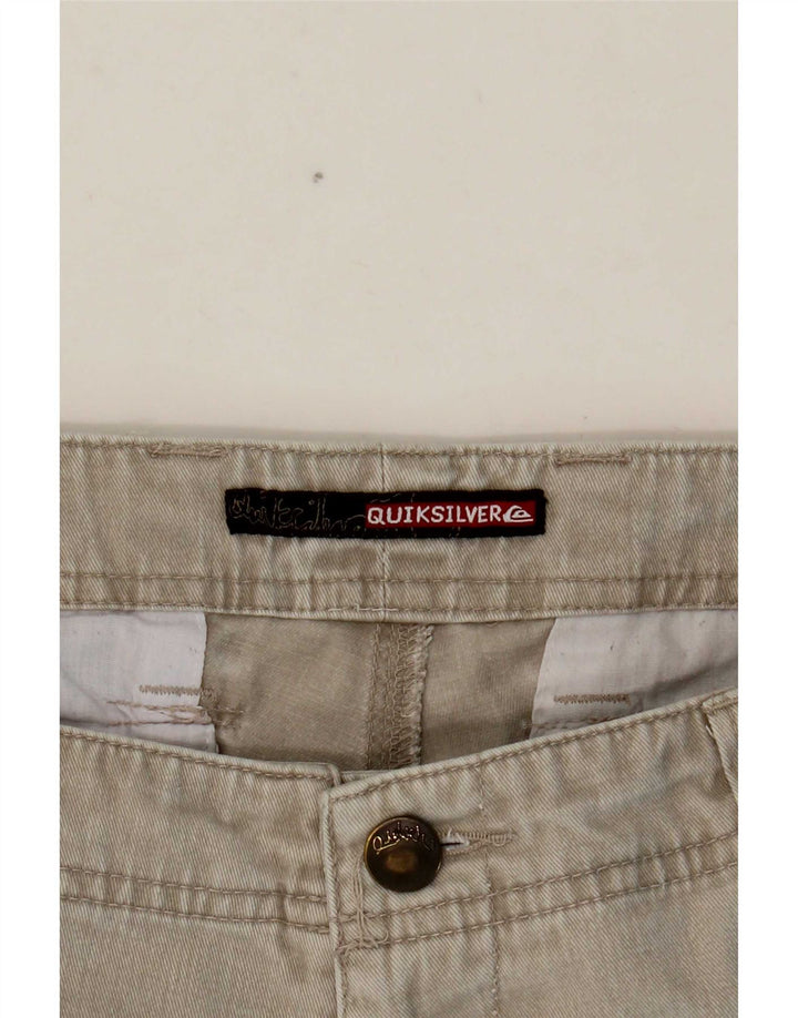 Quiksilver Mens Graphic Chino Shorts W35 Grande Bege